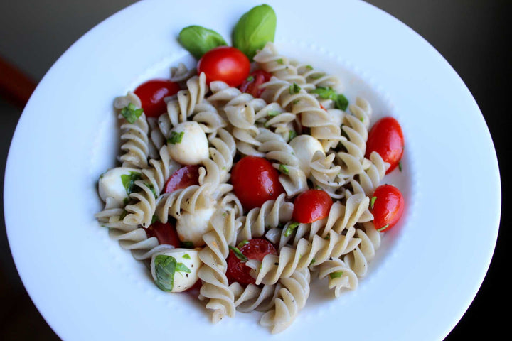 Tomato Bocconcini Pasta Salad