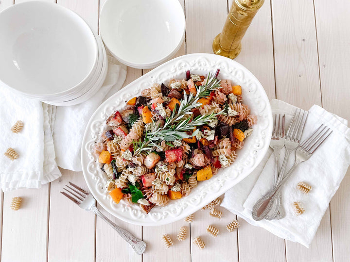 Harvest Pasta with Roasted Root Vegetables