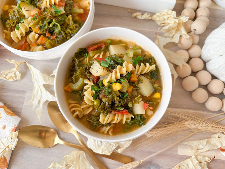 Plant-based Hearty Garden Vegetable Soup