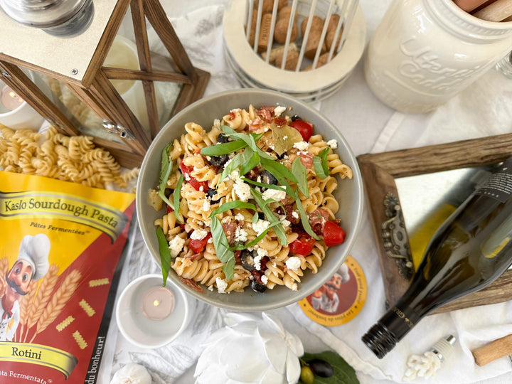 Zesty Sicilian Pasta Salad Recipe